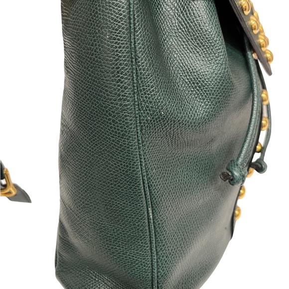 Vintage Yves Saint Laurent Studded Crossbody Bag - Picture 13 of 16